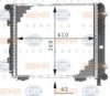 BEHR HELLA SERVICE 8MK 376 711-321 Radiator, engine cooling